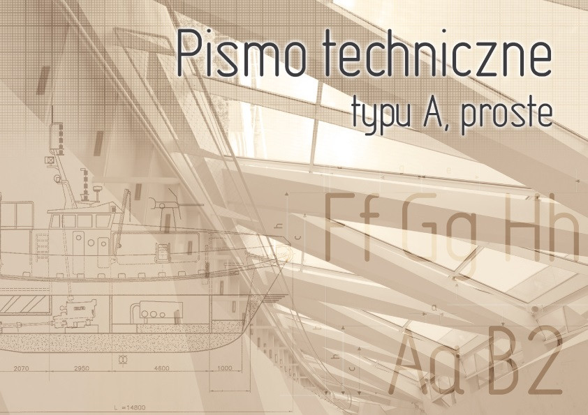 Blok A4 do pisma technicznego prostego typu A Kreska